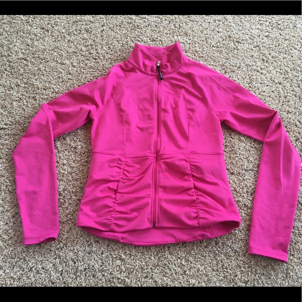 CLOSING CLOSET 6/15- CK Pink Zip Up